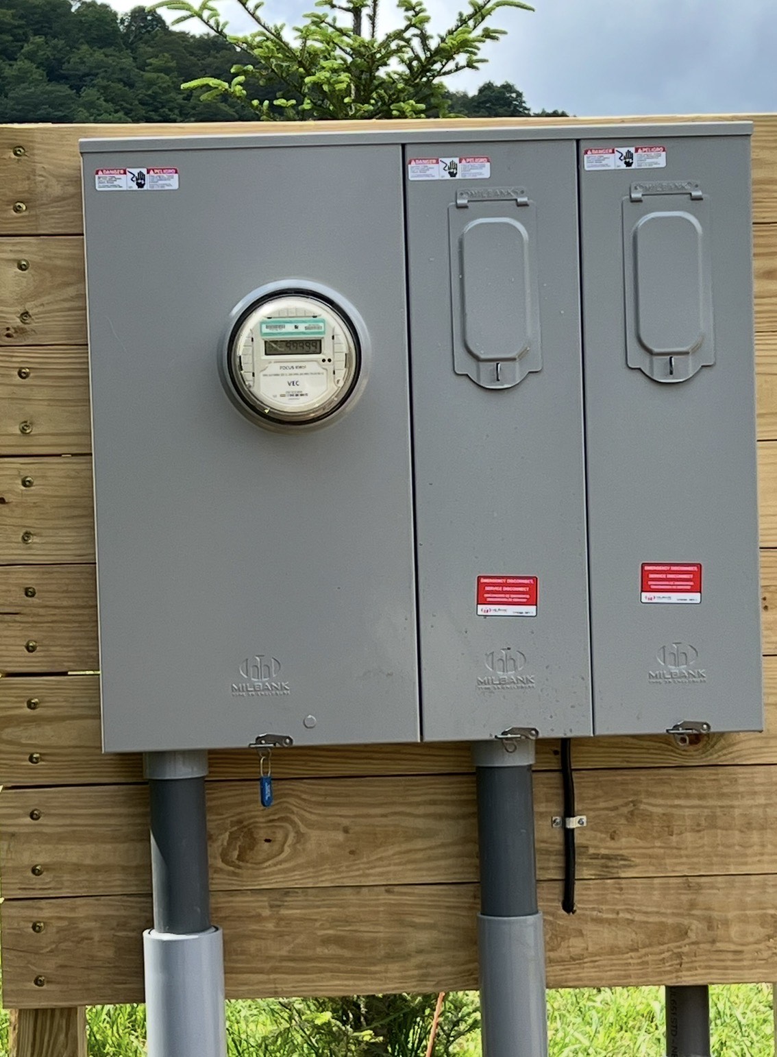 Residential electrical panel installation